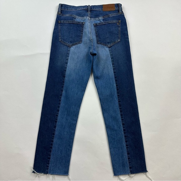 Madewell Cruiser Straight Two Tone Denim Jean Size 25 - Picture 9 of 11